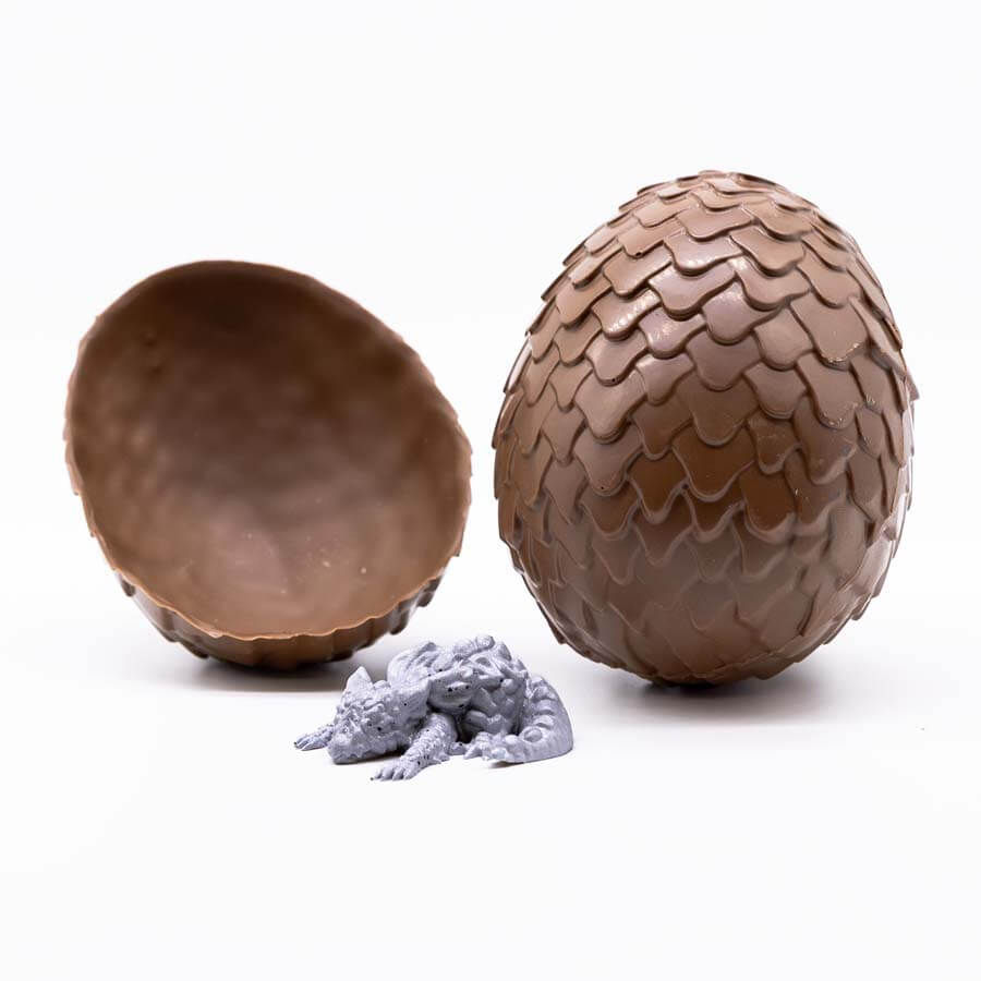 Breakable Giant Chocolate Egg - Baum's